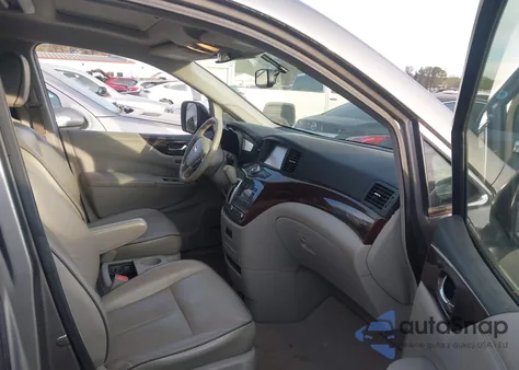 2013 Nissan Quest Le from USA, damaged, VIN JN8AE2KP6D9071057